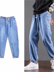 Load image into Gallery viewer, Jogger Denim Jeans