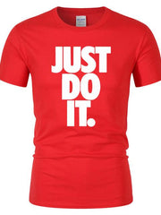 Load image into Gallery viewer, Just Do It T Letter print t-shirt - vendach
