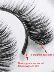 Load image into Gallery viewer, Natural long Magnetic  Eyelashes