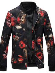 Load image into Gallery viewer, Floral Printed Men's Jacket