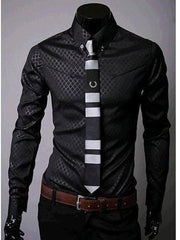 Load image into Gallery viewer, Men's Fitted Button-Down Shirts