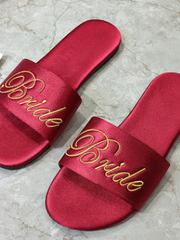 Load image into Gallery viewer, Satin Slippers