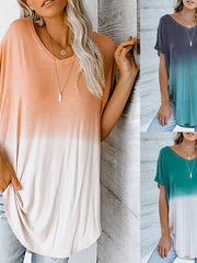 Load image into Gallery viewer, Gradient Loose T-Shirts