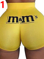 Load image into Gallery viewer, Stretchy Booty Shorts Print