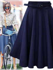 Load image into Gallery viewer, Denim Jean Skirts