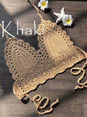 Load image into Gallery viewer, Crochet Bikini Top