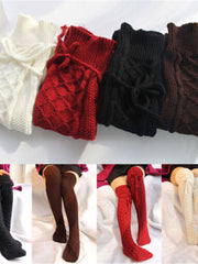 Load image into Gallery viewer, Winter Knee Length Socks