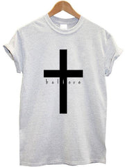 Load image into Gallery viewer, T-Shirt print Cross - vendach