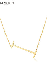 Load image into Gallery viewer, Letter Pendant Necklace