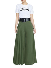 Load image into Gallery viewer, Loose Stretch High Waist Wide Leg  Pants