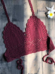 Load image into Gallery viewer, Crochet Bikini Top