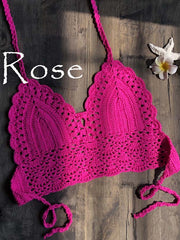 Load image into Gallery viewer, Crochet Bikini Top
