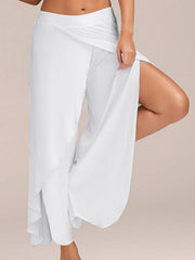 Load image into Gallery viewer, Casual Loose Split Wide Leg Pants