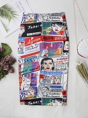 Load image into Gallery viewer, Cartoon Printed Skirts