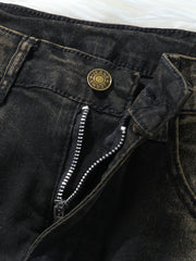 Load image into Gallery viewer, Stretchy Bleached Jeans