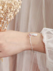 Load image into Gallery viewer, Sterling Silver Bracelet With Bead