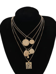 Load image into Gallery viewer, Vintage 4 Set Separable Chain w/ Multi Pendants