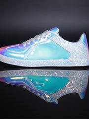 Load image into Gallery viewer, Glossy Glitter Sneakers