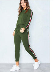 Load image into Gallery viewer, Leisure Sports Suit Sweatshirt+Pants