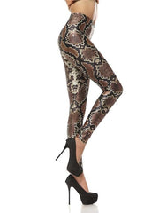 Load image into Gallery viewer, Digital Snakeskin Leggings - vendach