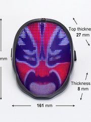 Load image into Gallery viewer, Bluetooth-compatible LED Mask