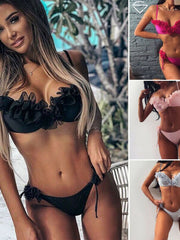 Load image into Gallery viewer, Ruffle Bikini Set