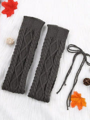 Load image into Gallery viewer, Long Knit Thigh High Boot Socks