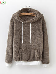 Load image into Gallery viewer, Comfy Long Sleeve Hoodie Sweater