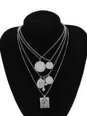 Load image into Gallery viewer, Vintage 4 Set Separable Chain w/ Multi Pendants