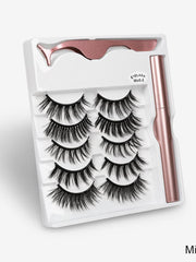Load image into Gallery viewer, Natural long Magnetic  Eyelashes