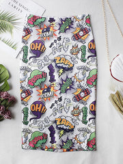 Load image into Gallery viewer, Cartoon Printed Skirts