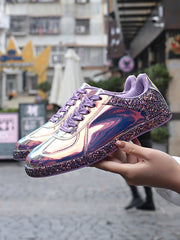 Load image into Gallery viewer, Glossy Glitter Sneakers