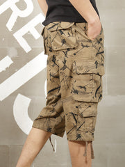 Load image into Gallery viewer, Camouflage Cargo Shorts