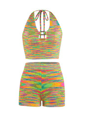 Load image into Gallery viewer, Knitted Two-Piece Set