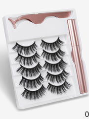 Load image into Gallery viewer, Natural long Magnetic  Eyelashes