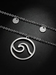 Load image into Gallery viewer, Wave Pendant Necklace Bundle
