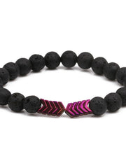 Load image into Gallery viewer, Sacred Arrow Lava Stone Bracelet
