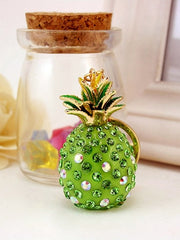 Load image into Gallery viewer, Pineapple Crystal Keychain or Purse/Bag Pendant