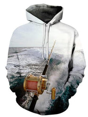 Load image into Gallery viewer, Fishing Hoodie
