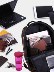 Load image into Gallery viewer, Printed Skull Backpack