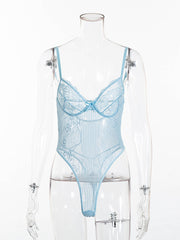 Load image into Gallery viewer, Sheer Lace Bodysuit