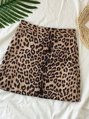 Load image into Gallery viewer, Leopard Mini Skirts