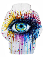 Load image into Gallery viewer, Cold Art printed Hoodies Men /Women Colorful Eye - vendach