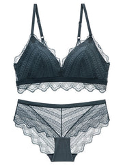 Load image into Gallery viewer, Matching Bra and Panty Lingerie Set