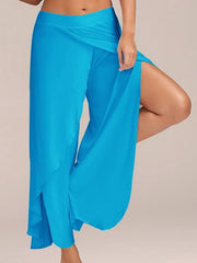 Load image into Gallery viewer, Casual Loose Split Wide Leg Pants