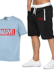 Load image into Gallery viewer, Cotton T Shirt & Shorts Set