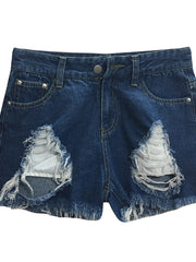 Load image into Gallery viewer, Blue Denim Jean Shorts