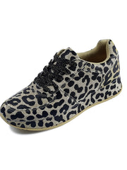 Load image into Gallery viewer, Leopard Print Sneakers