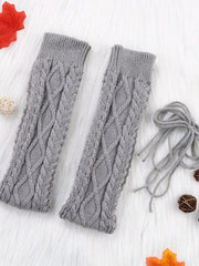 Load image into Gallery viewer, Long Knit Thigh High Boot Socks