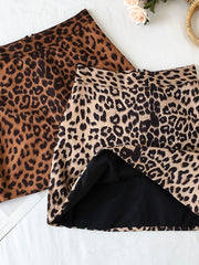 Load image into Gallery viewer, Leopard Mini Skirts